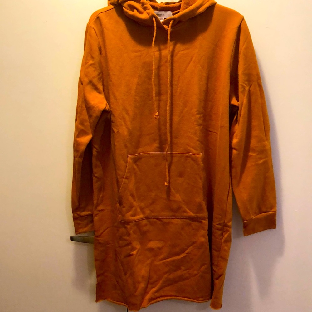 FOREVER 21 hoodie sweater dress
